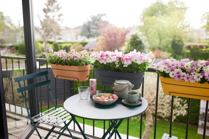 vibia campana balconnière allin1 70cm terre cuite